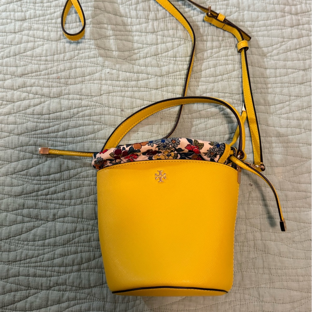 Tory Burch Vibrant Yellow Crossbody Bag